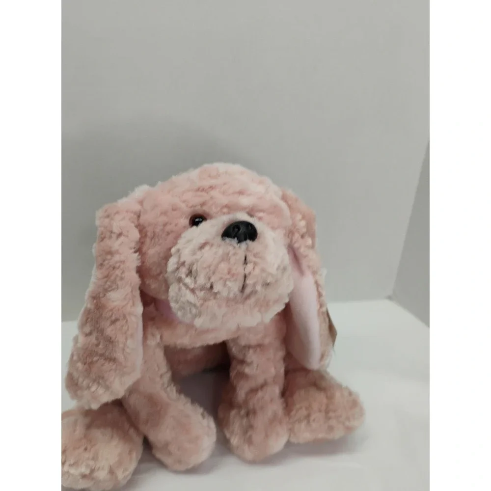 2000 Toys R Us Animal Alley Pink Puppy Dog Plush Stuffed Animal 13